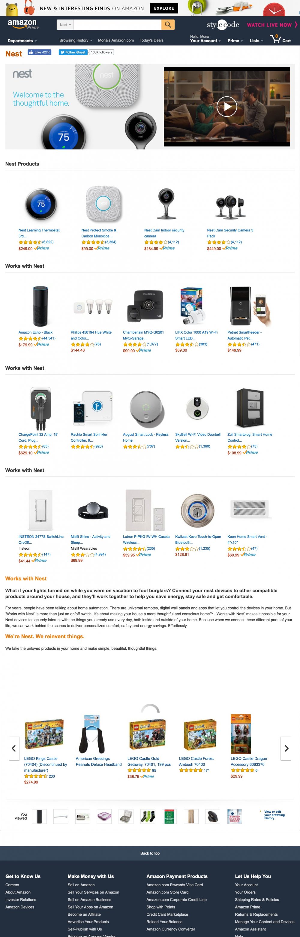 Nest Home Products